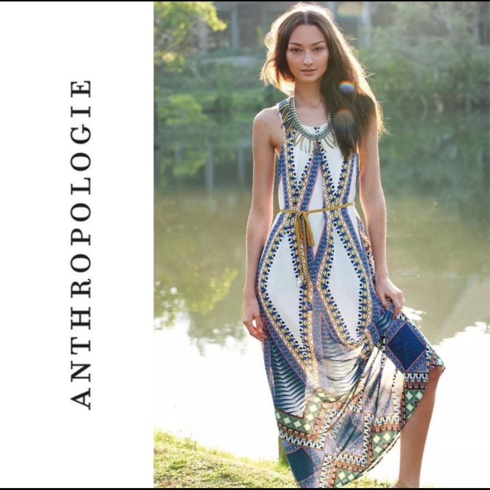 Anthropologie Maeve Pakpao Maxi Dress